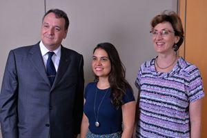 Péter Murányi Jr., Leila Dias e Vera Murányi Kiss Péter Murányi Jr., Leila Dias e Vera Murányi Kiss